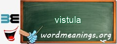 WordMeaning blackboard for vistula